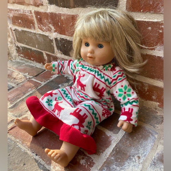 Vintage American Girl Bitty Baby Doll with Blond & Blue Eyes - Picture 2 of 16
